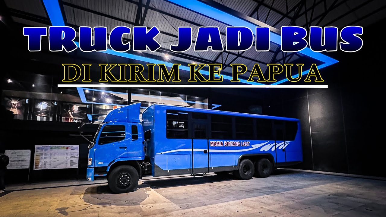 BEGINI SPESIFIKASI MANHAULER WARRIORS - Truck Di Jadikan Bus Oleh Karoseri Laksana