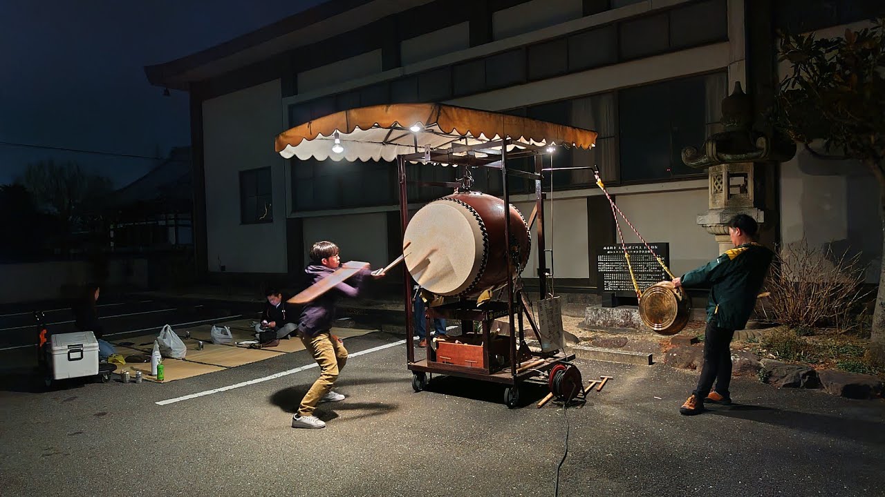 2026年 桑名市 菅原神社春季大祭（第六組萱町＋第八組堤原 本七ッ拍子）