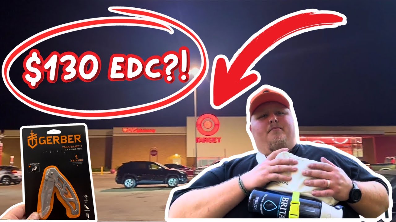 I Bought a $130 EDC at Target - Is It Worth It? EDC Vlog