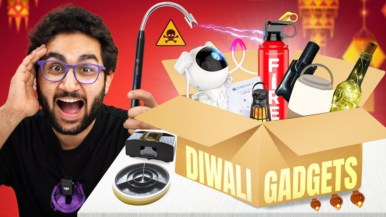 I Bought 17 Diwali Gadgets From Amazon 🔥 | Diwali 2025 Special
