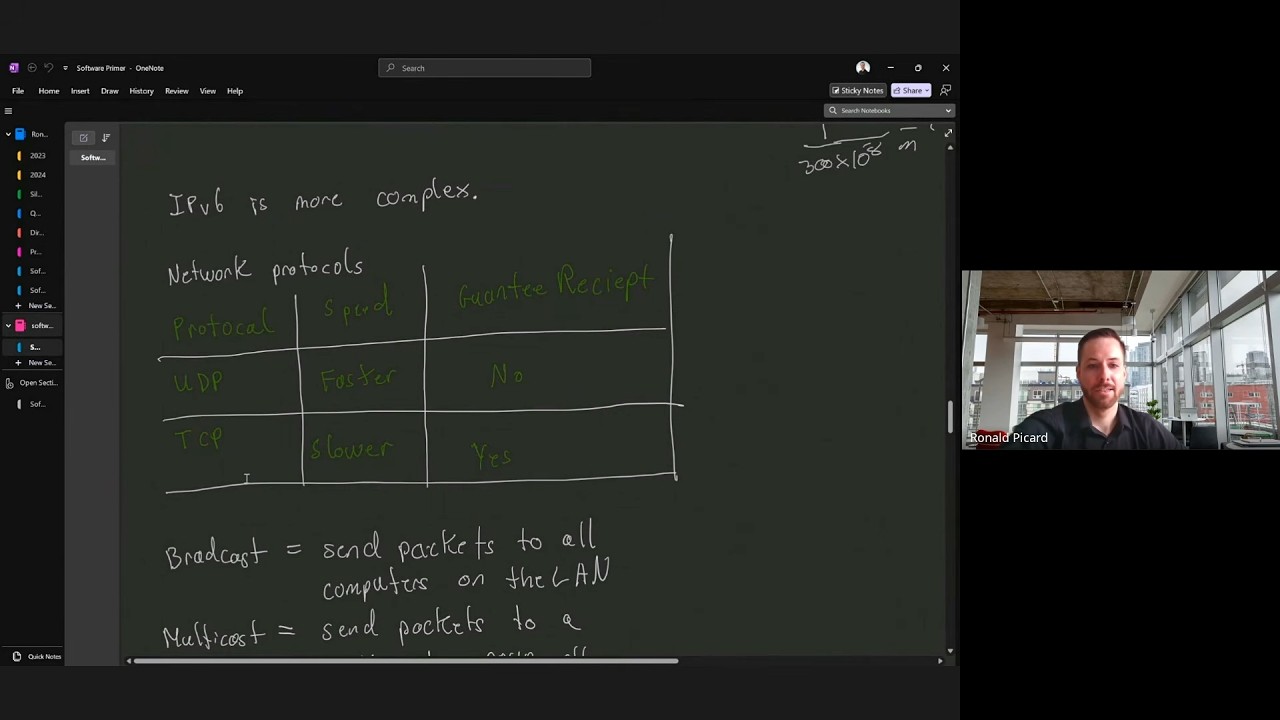 Software Lessons Session 5: Networking 102 – TCP, UDP & Bandwidth