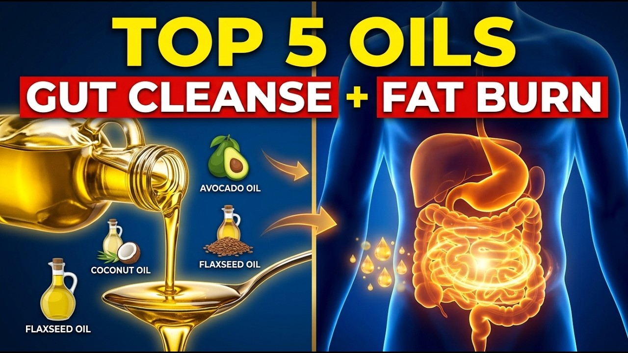 Top 5 Oils That Support Gut Cleanse & Melt Stubborn Fat (Try Tonight)