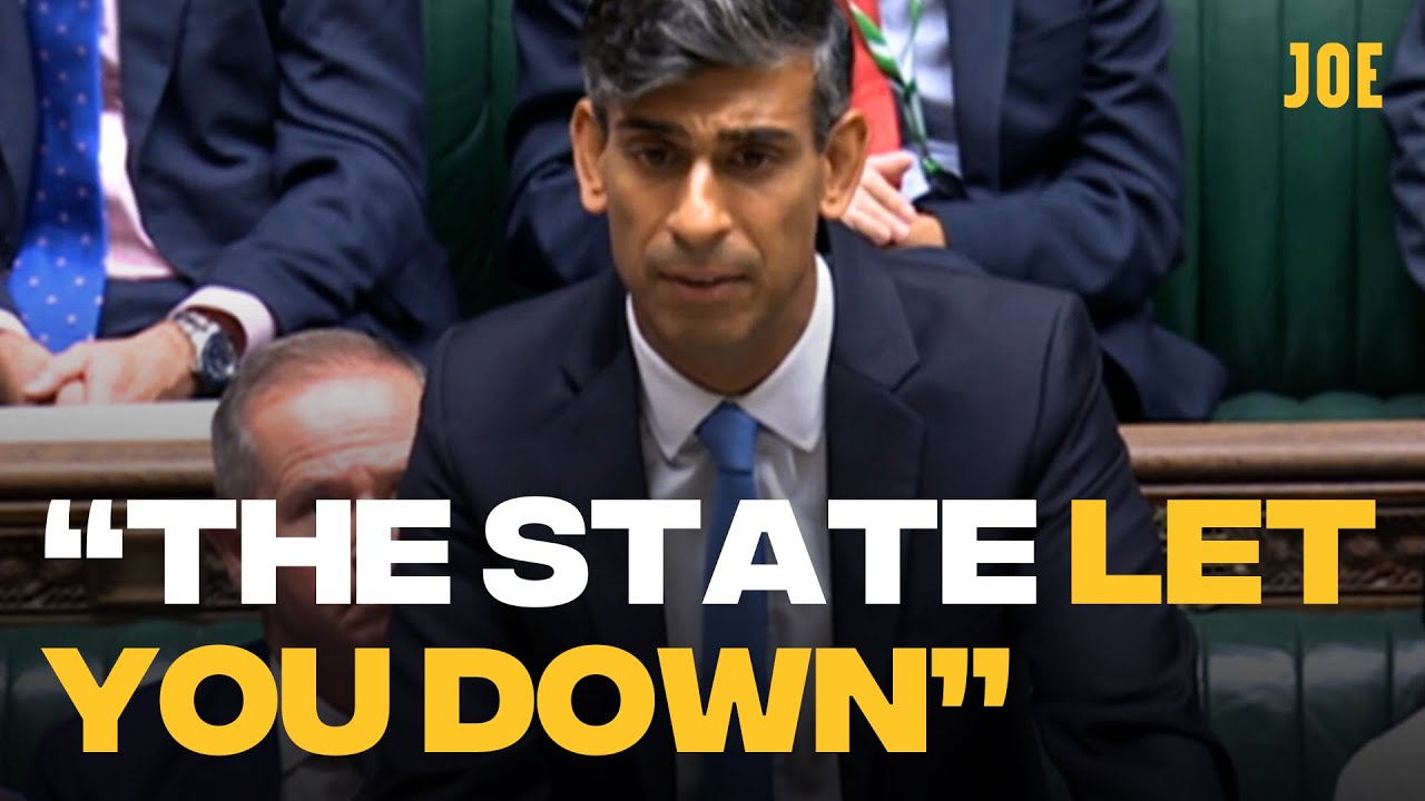 Rishi Sunak apologises to Grenfell victims and families for government failure