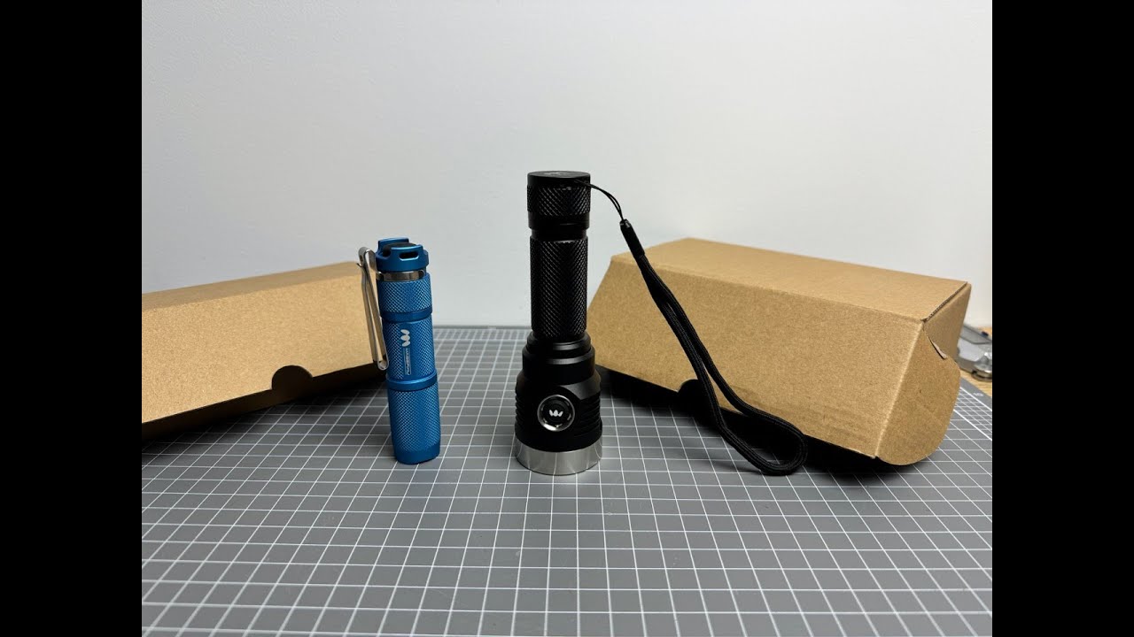 Maeerxu Flashlights EC11 and EV18 review #edc #camping #outdoors #fishing