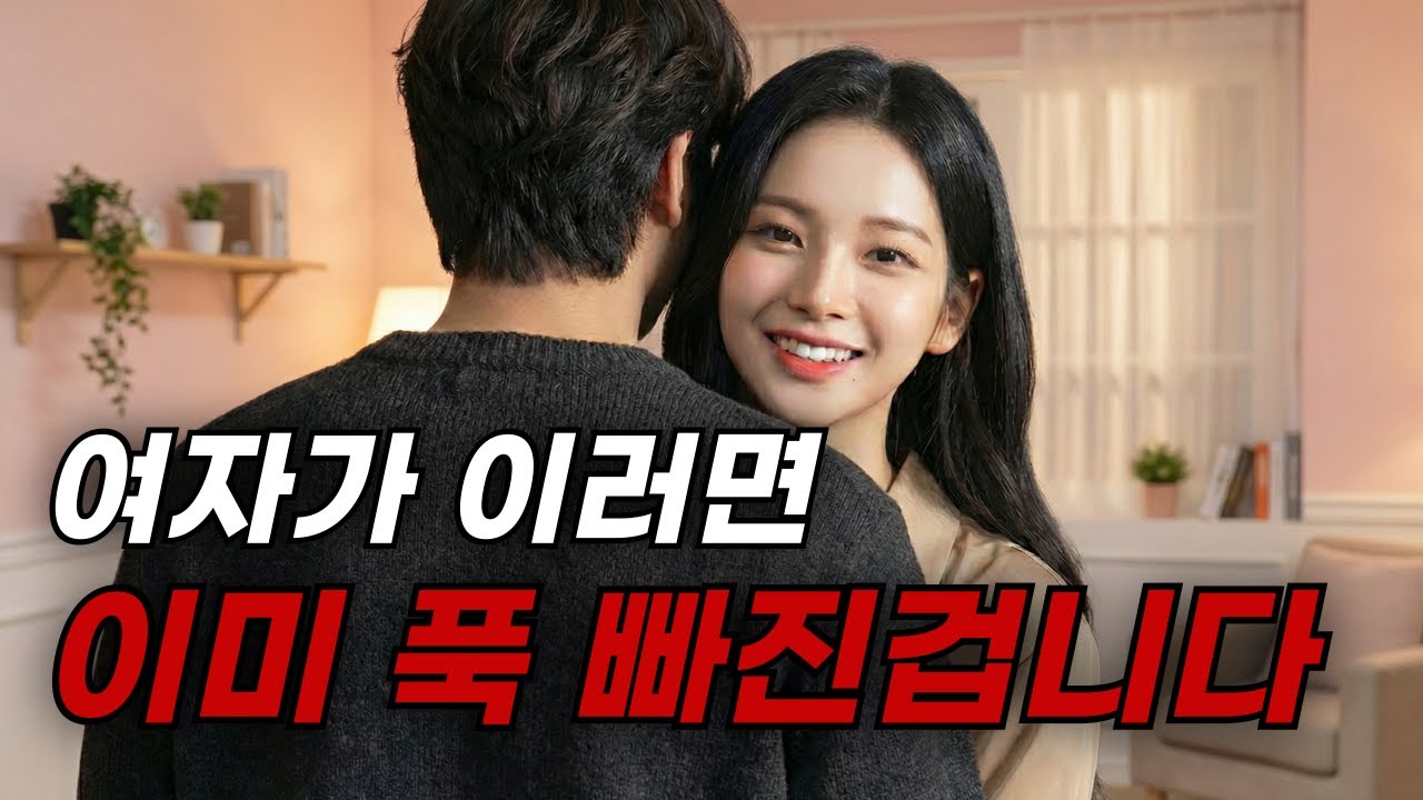 여자가 반했을 때만 나오는 행동 (호감 신호)