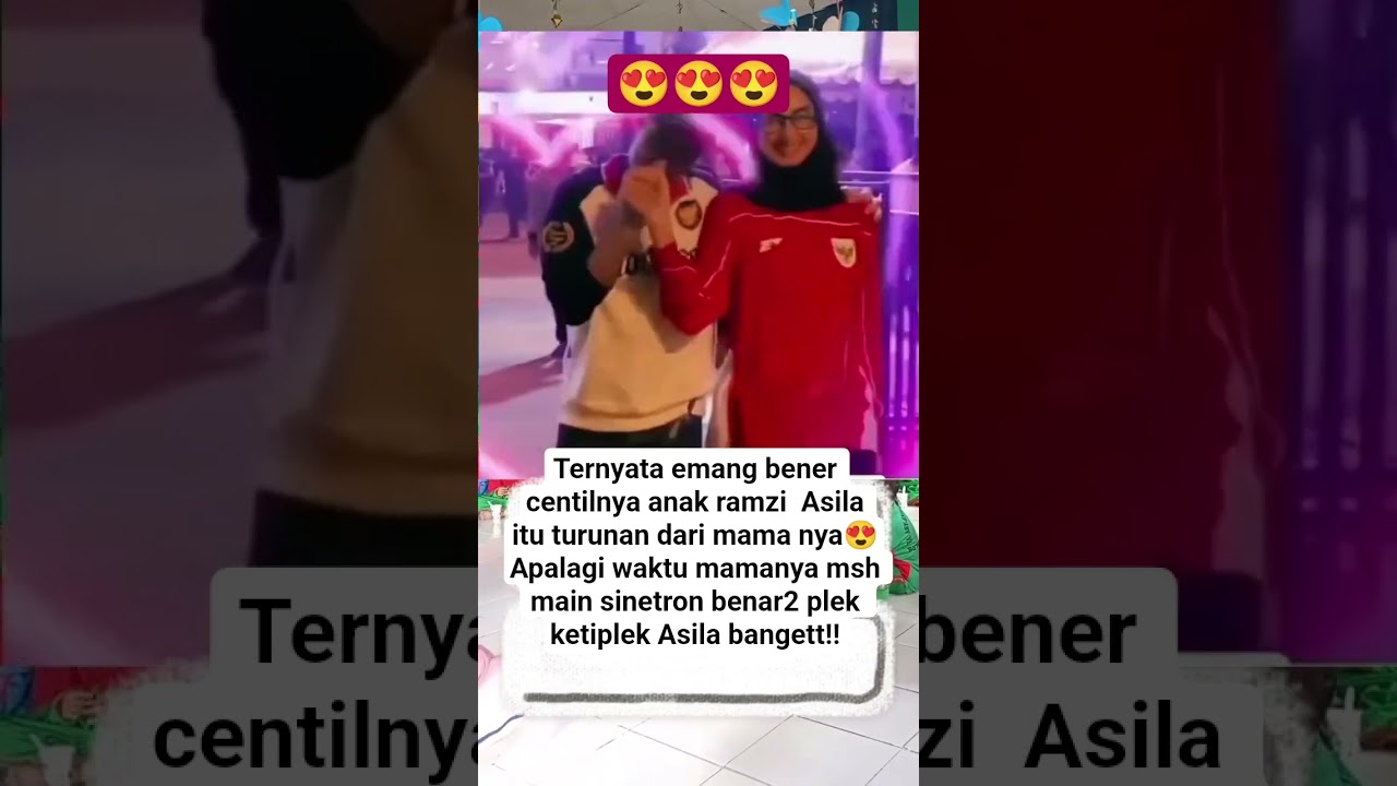 Emang benat Centilnya Asila itu turunan dari mamanya#shorts #beritaterkini #ramzi #asila #trending