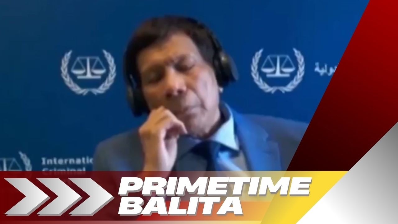 FPRRD, HINDI KINIKILALA ANG HURISDIKSYON NG ICC; HINDI DADALO SA CONFIRMATION HEARING