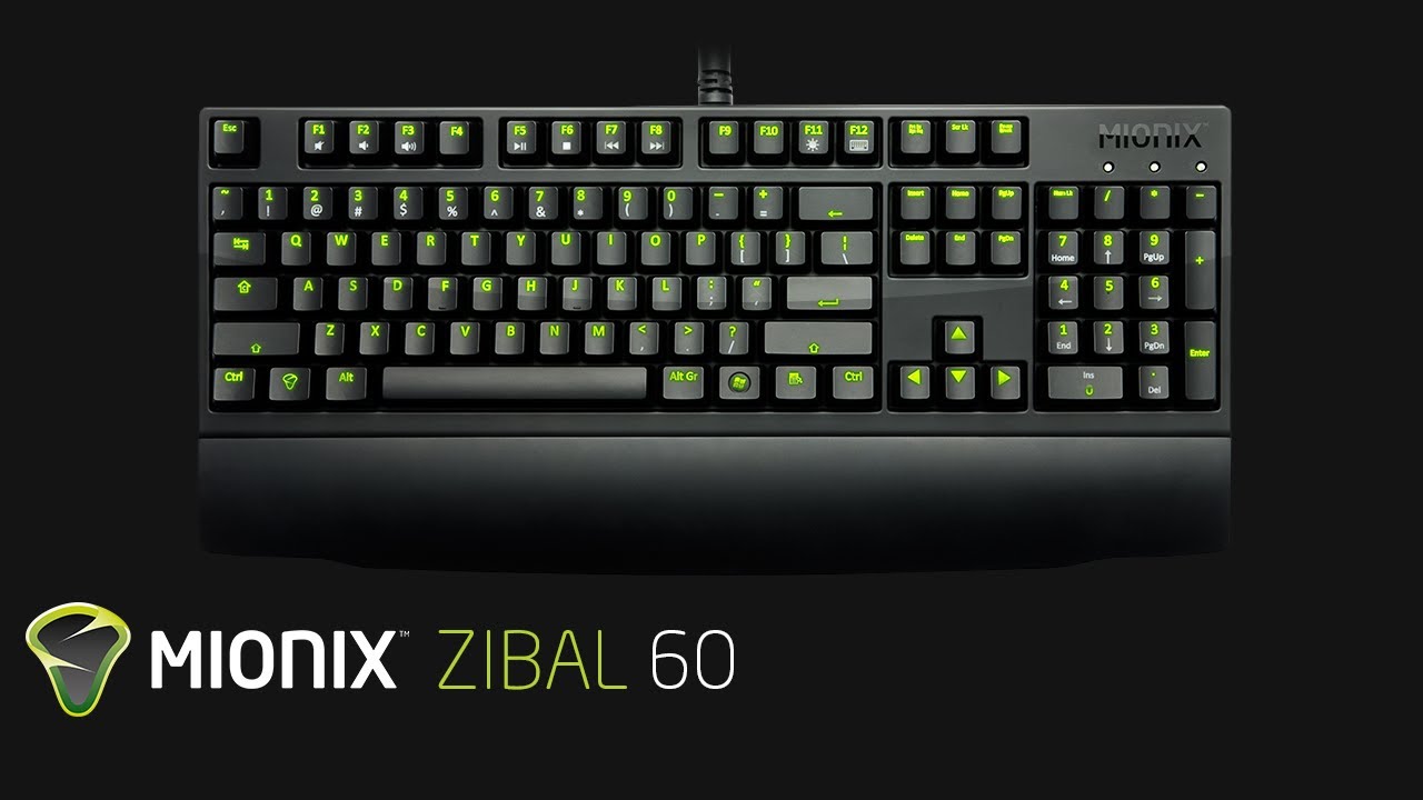 Zibal 60 - Mechanical Gaming Keyboard from Mionix
