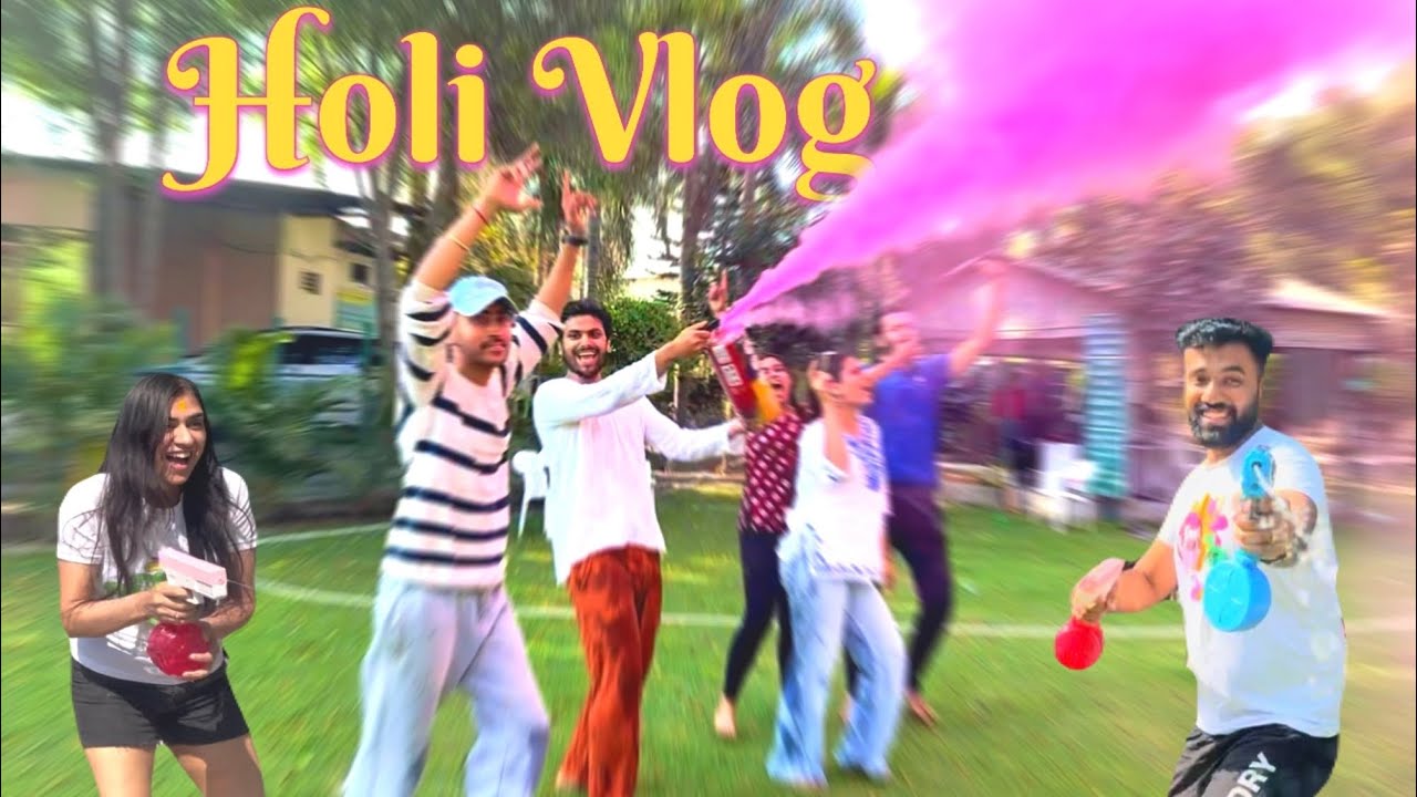 Holi vlog 2026 | What a fun day it was
