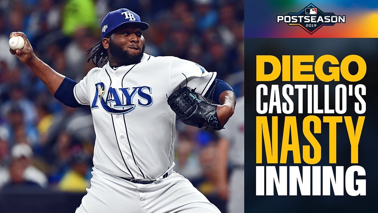 Rays' Diego Castillo unleashes NASTY 1st inning to strike out the side vs. Astros