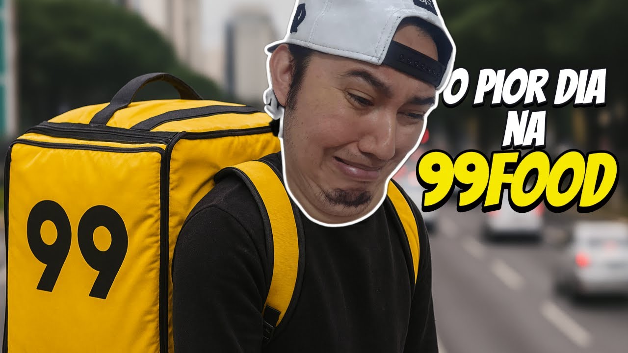 O PIOR DIA DE ENTREGAS NA 99FOOD | DELIVERY DE BIKE