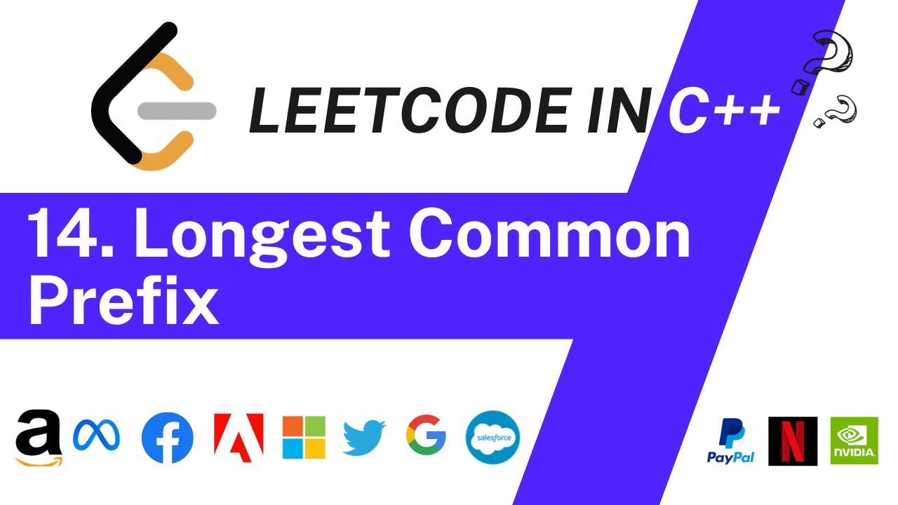 Longest Common Prefix | Leetcode Problem 14 | C++ solution | Programming