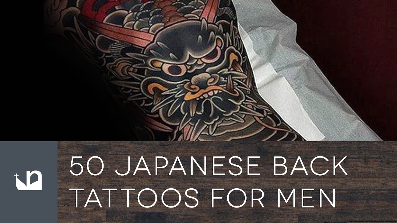 50 Japanese Back Tattoos For Men