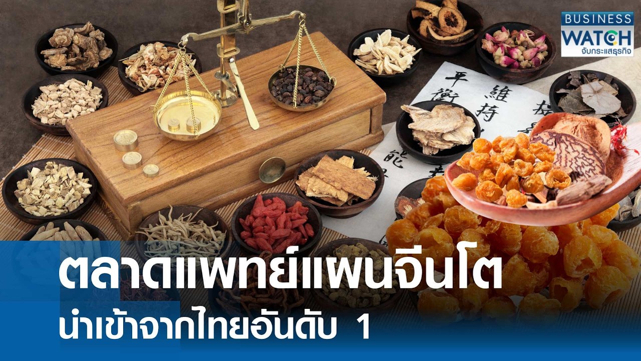 ตลาด “แพทย์แผนจีน“ โต นำเข้าจากไทยอันดับ 1 | BUSINESS WATCH | 12-02-69