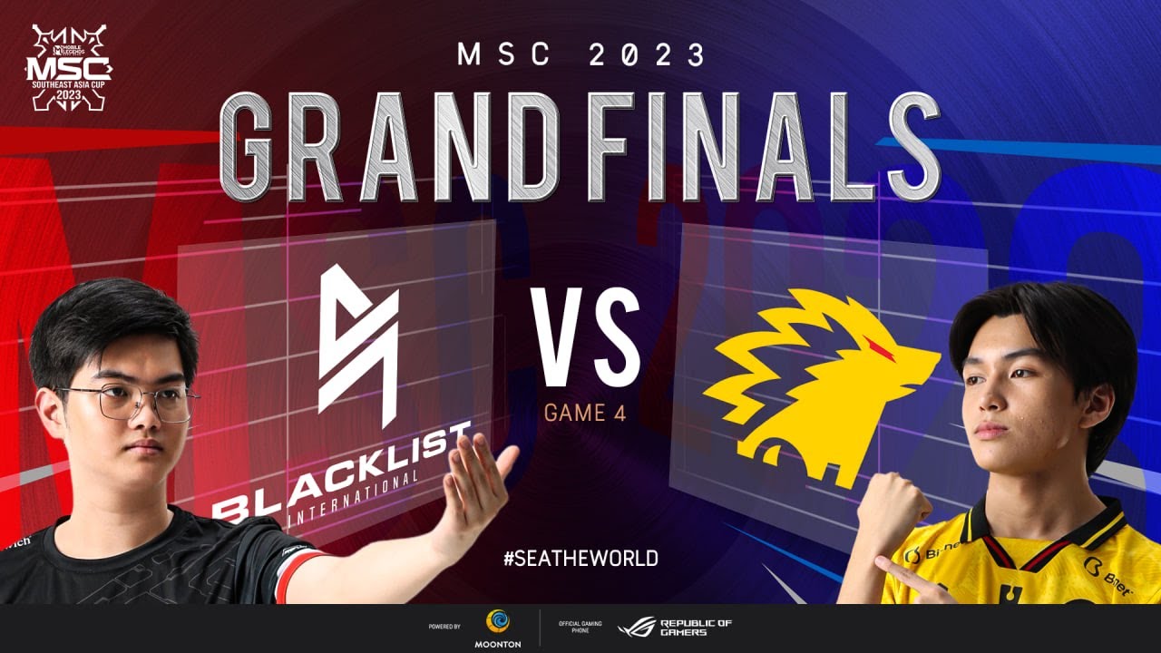 [EN] MSC Grand Finals | BLACKLIST INTERNATIONAL VS ONIC | Game 4