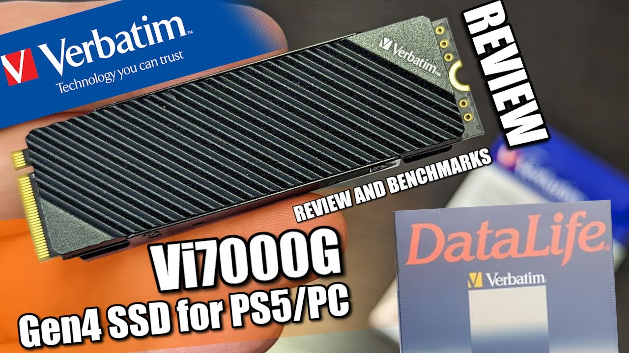 Verbatim Vi7000G Gen4 SSD Review and Benchmarks