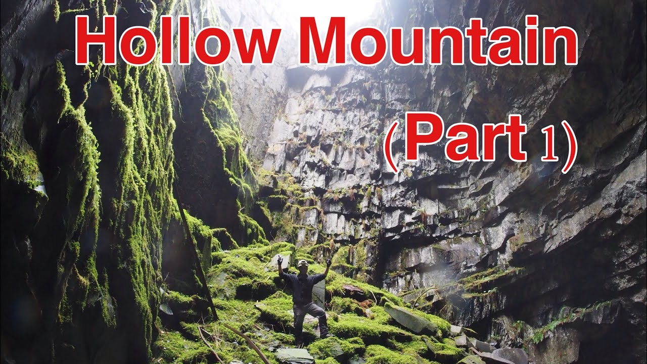 Exploring the Hollow Mountain in Wales U.K.  (Part 1)