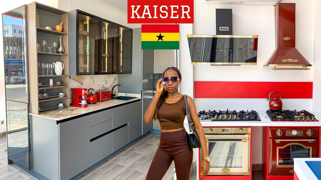 Kitchen Appliances & Cabinets Shopping in Ghana 🇬🇭 | Ohhyesafrica
