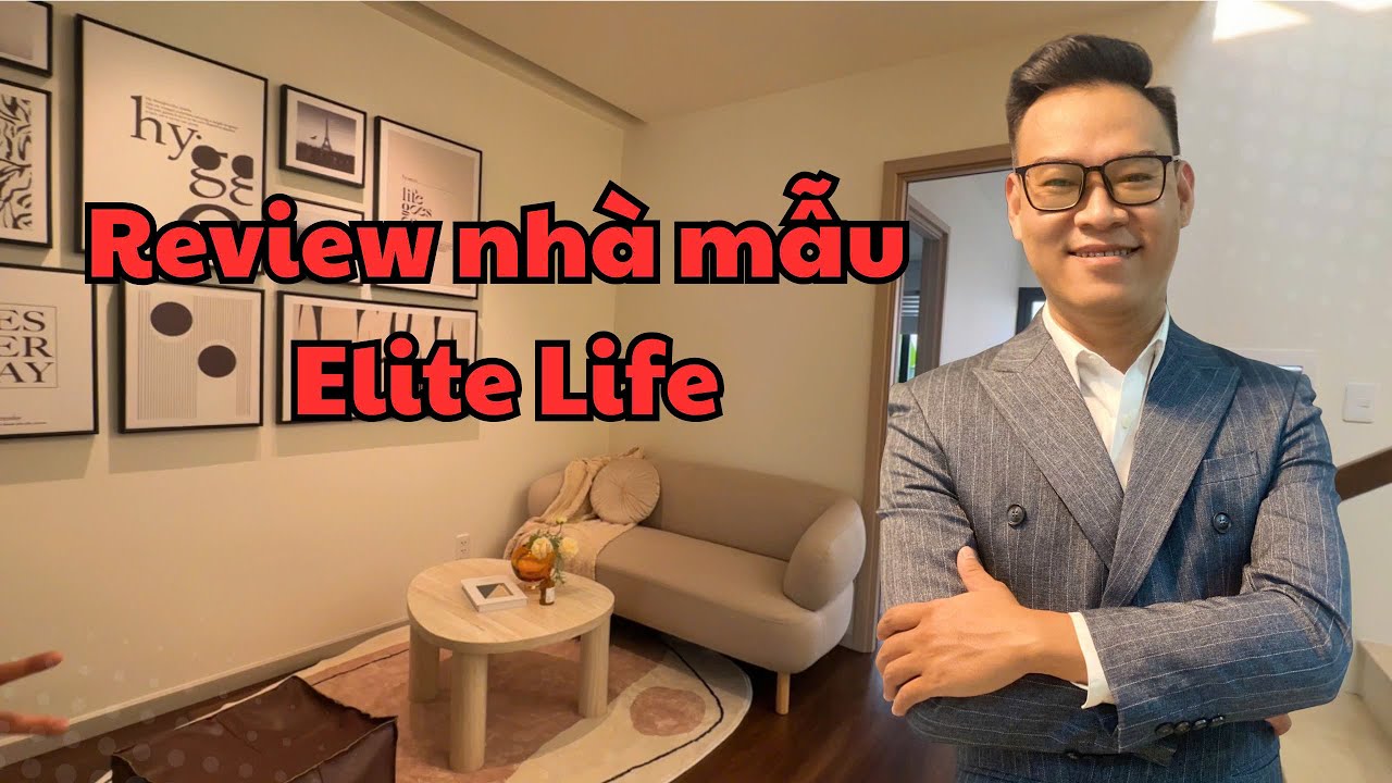 Review nhà mẫu dự án nhà phố compound Elite Life