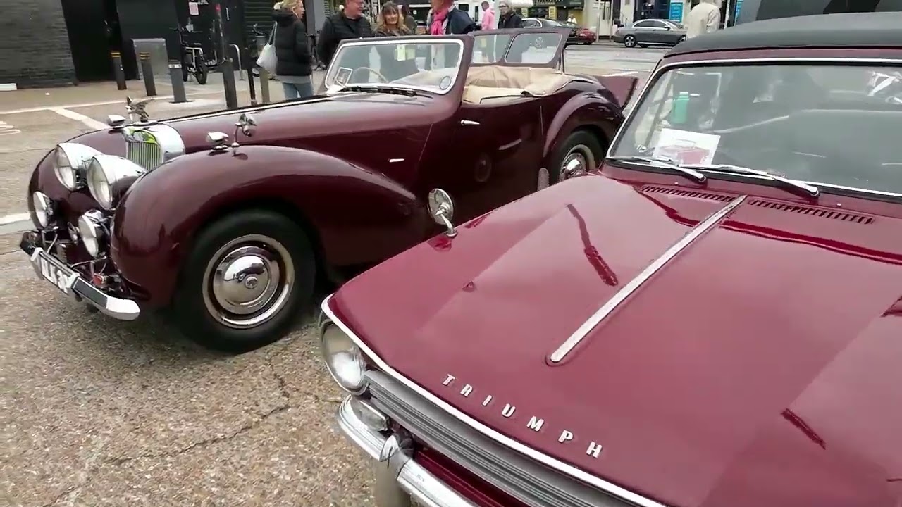 Classic Cars @ The Stade, Hastings Week celebrations. Saturday 11th October 2025.