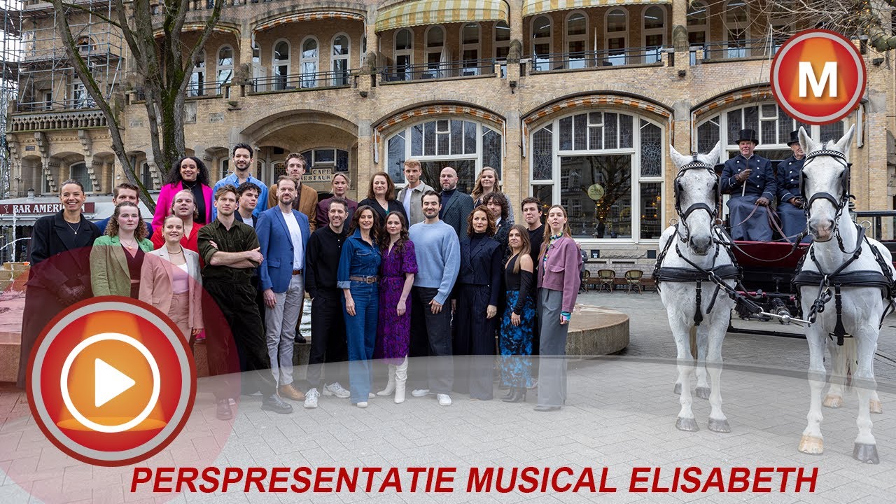 Perspresentatie musical Elisabeth met Pia Douwes en Danique Dusée