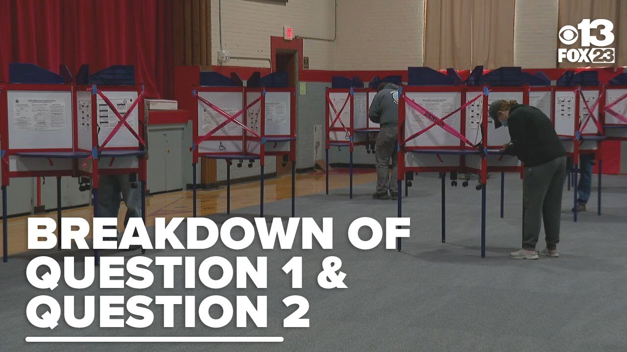 Maine ballot features questions on voter ID and red flag gun law measures