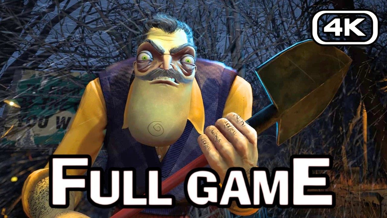 Hello Neighbor 3 Pre Alpha - FULL GAME Walkthrough & True Ending (No Commentary) 4K60