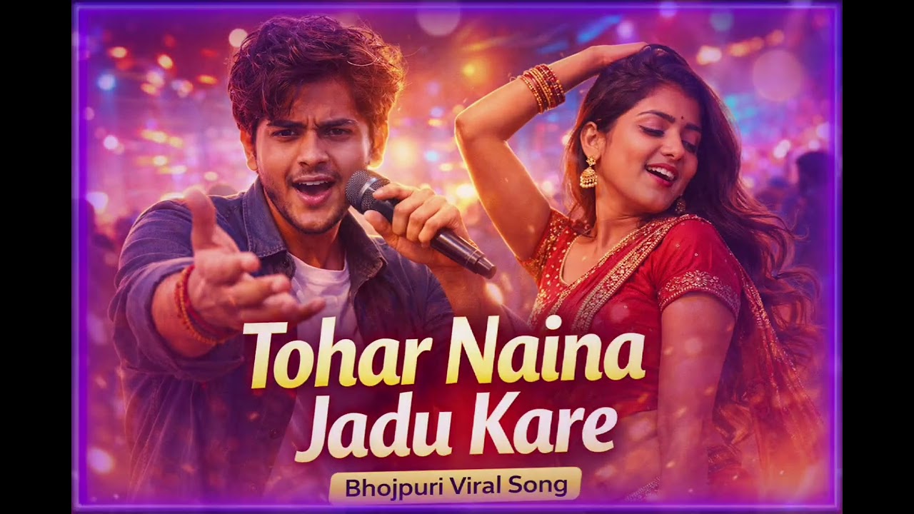 Tohar Naina Jadu Kare ||  Bhojpuri Viral Song || #song 🎵 desi style me sonng. 🥰😸