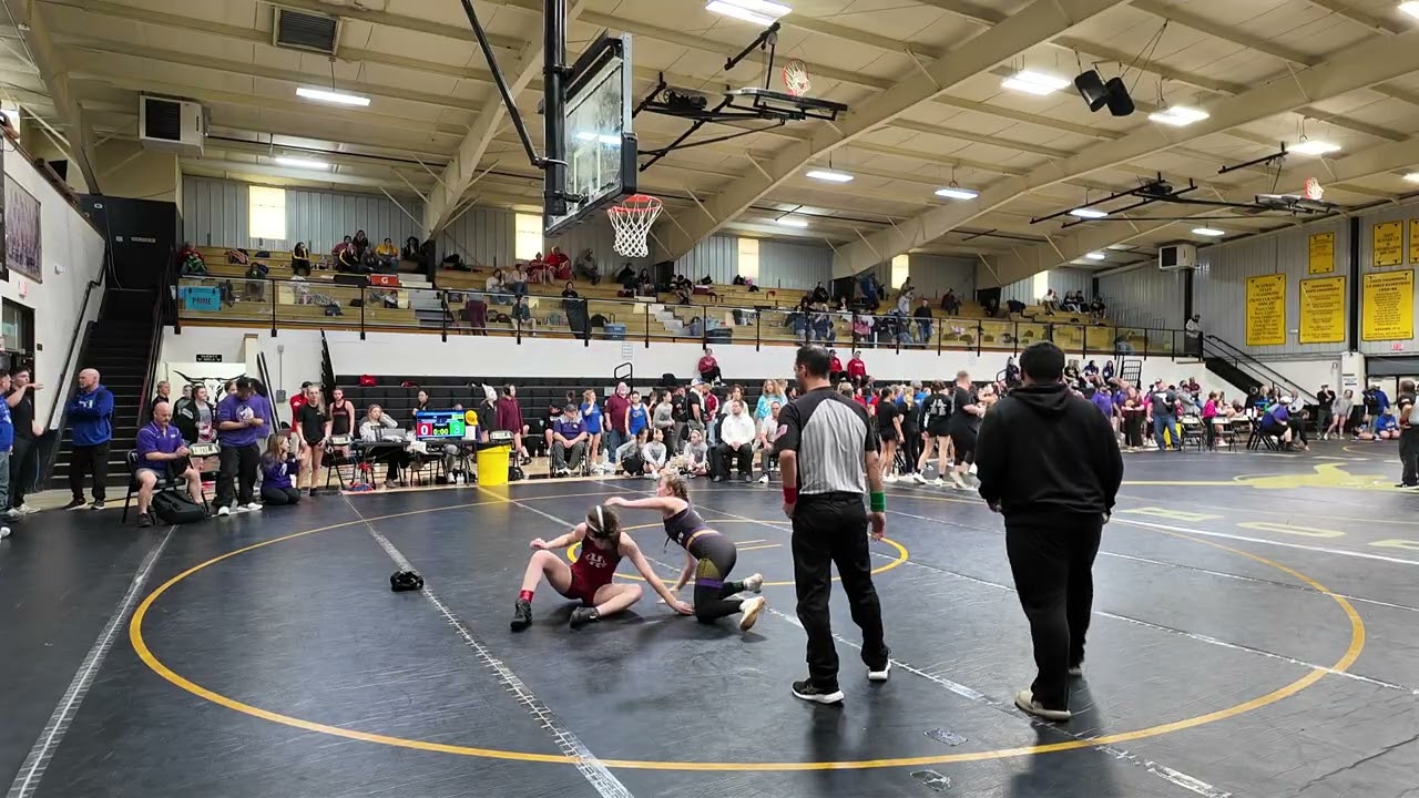 2 17 26 Regionals Holland Hall Kaylee Seabolt vs Jenna Scroggins