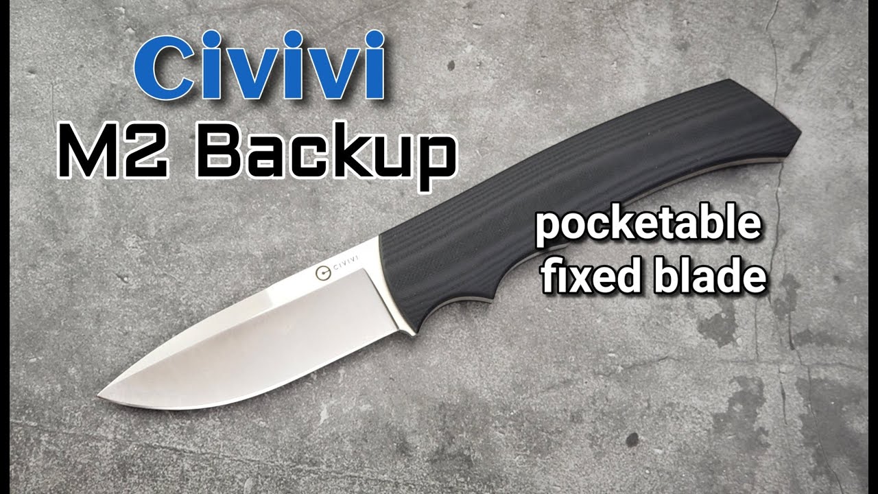 Civivi M2 Backup Fixed Blade by Alexander Knives