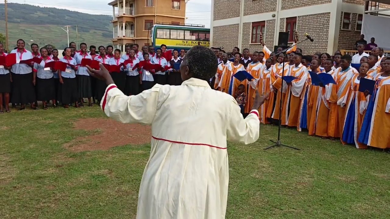 Embaju zoona z'ensi sung by joint choirs of Rushoroza Cathedral Parish
