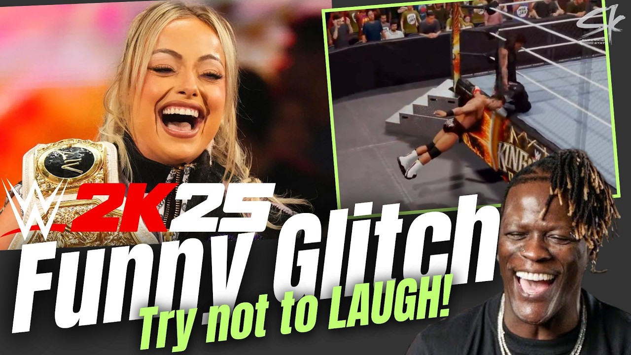 WWE 2K25 Funny Glitches that will make you LAUGH so hard