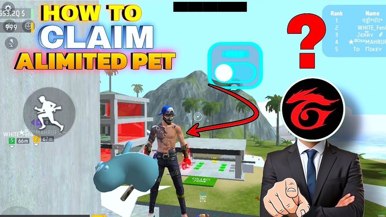 FREE FIRE CRAFTLAND MOD HACK GLITCH STEAL A PET SPEED HACK WALL HACK | NEW VERSION 🗿