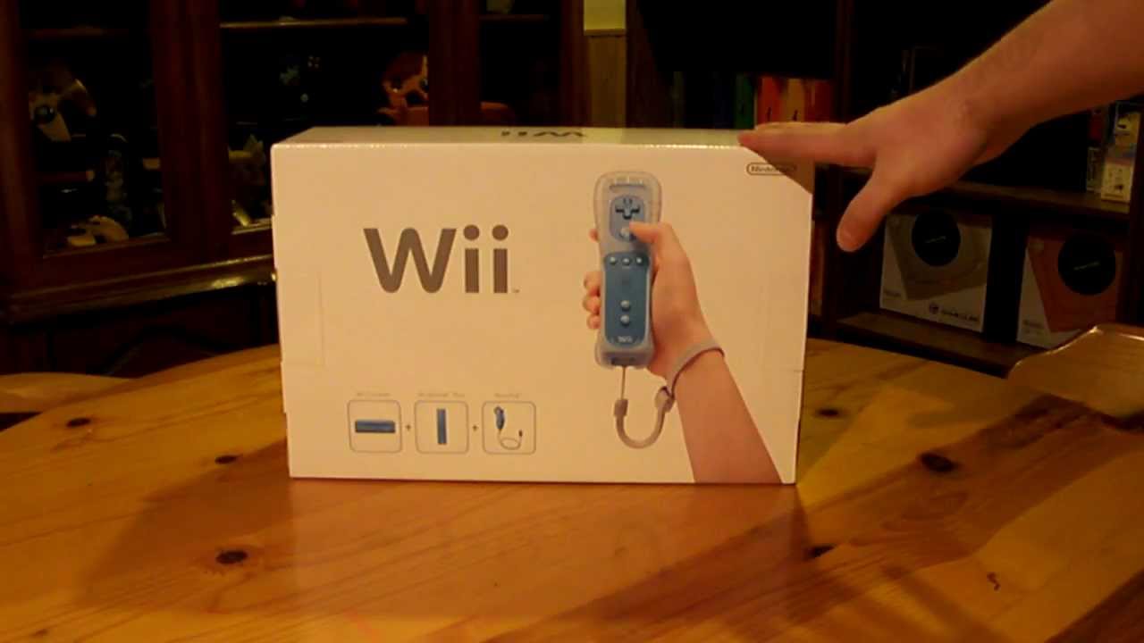 Blue Nintendo Wii Unboxing Walmart Limited Edition (Ep. 58 Unboxing #21)