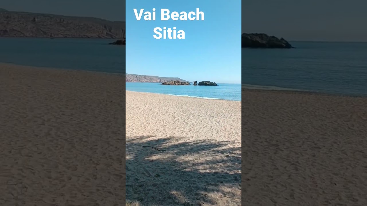 Vai beach Sitia Creta