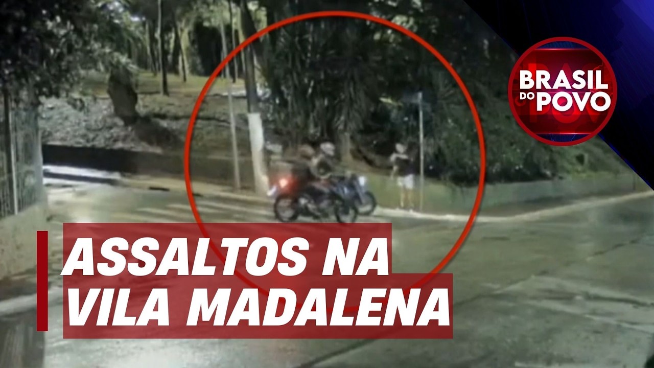 Assaltos na Vila Madalena: falsos entregadores em motos roubam moradores da região