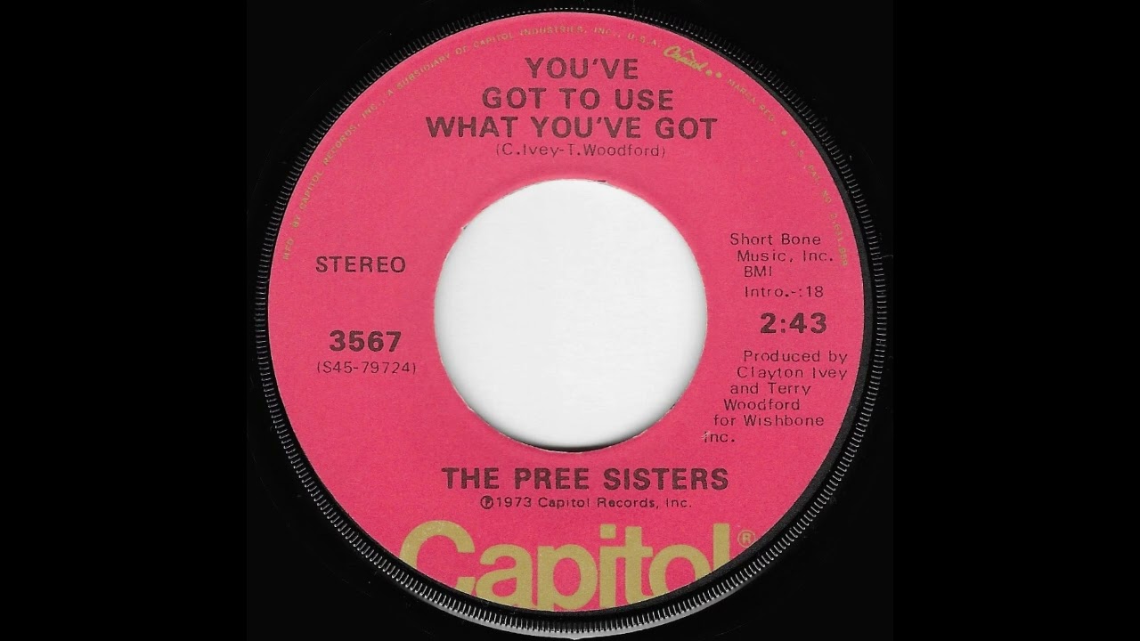 The Pree Sisters - You've Got Use What You've Got (1973)