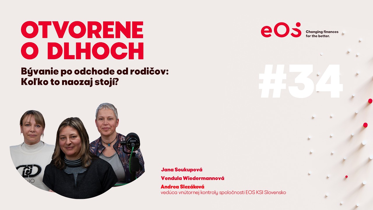 Bývanie po odchode od rodičov: Koľko to naozaj stojí? #34 Otvorene o dlhoch | EOS