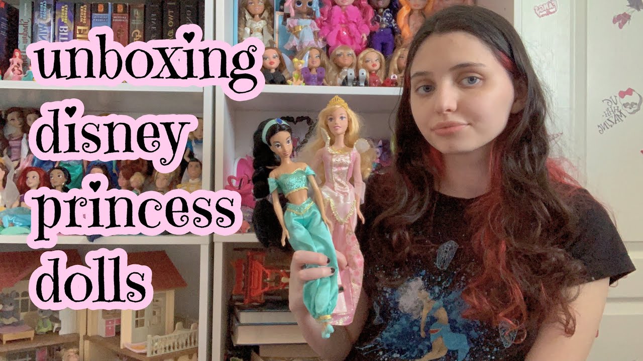 unboxing disney princess dolls