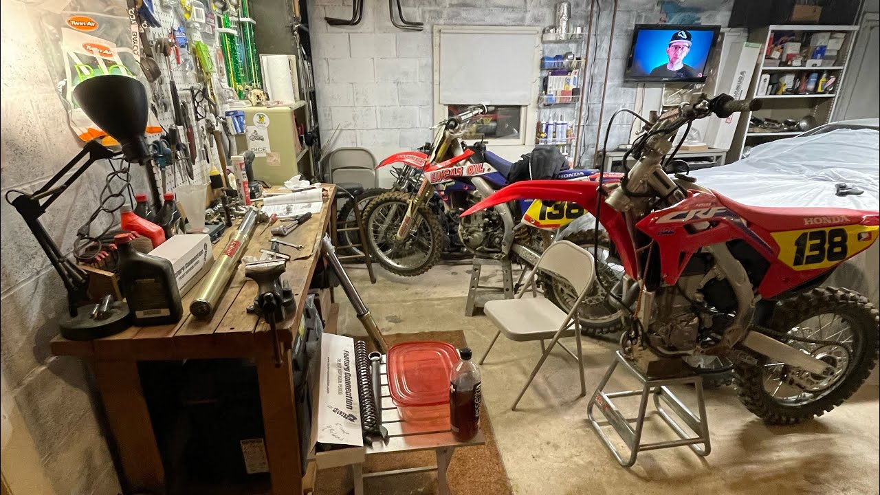 CRF450R Quick Fork Spring Swap