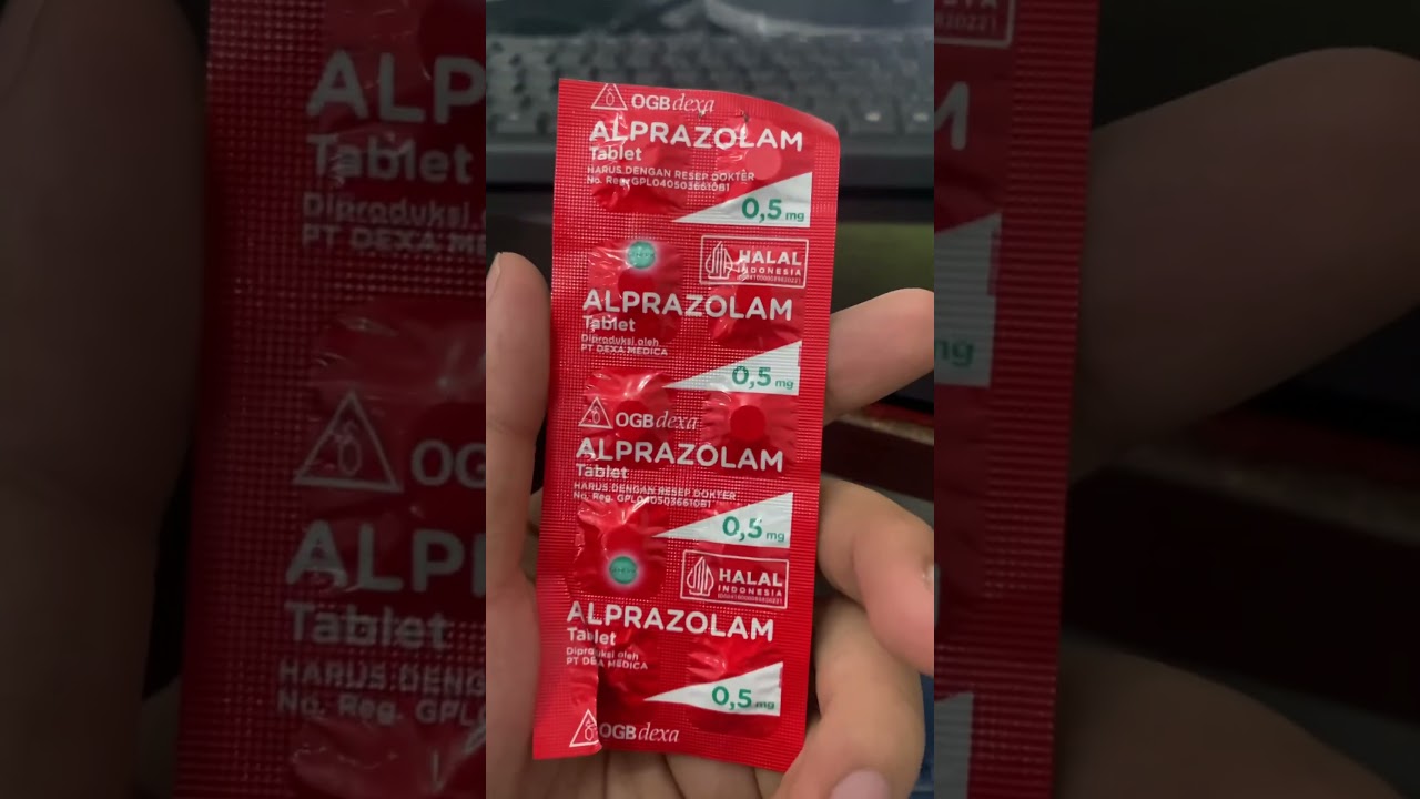 Alprazolam, obat cemas dan Insomnia #insomnia #anxiety #benzodiazepines #shorts #psikiater #doctor