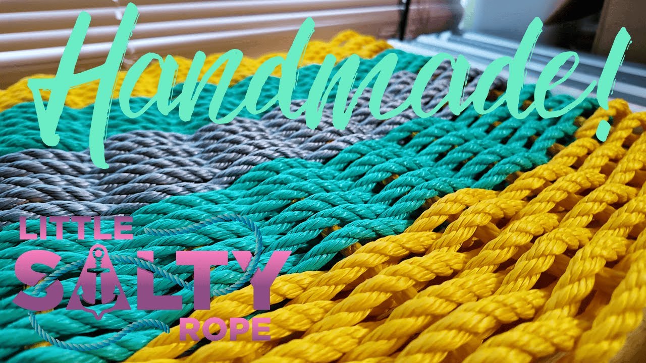 Another Bright, Cheery welcome mat just in time for the summer season!
