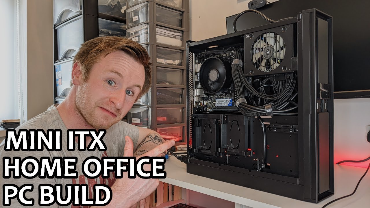 Mini ITX Home Office PC! Silverstone ML08 Build