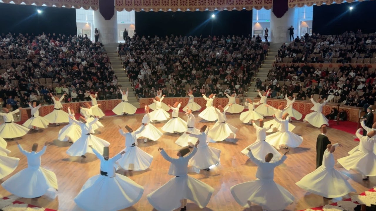The Sufi Whirling Dervishes - Konya, Turkey