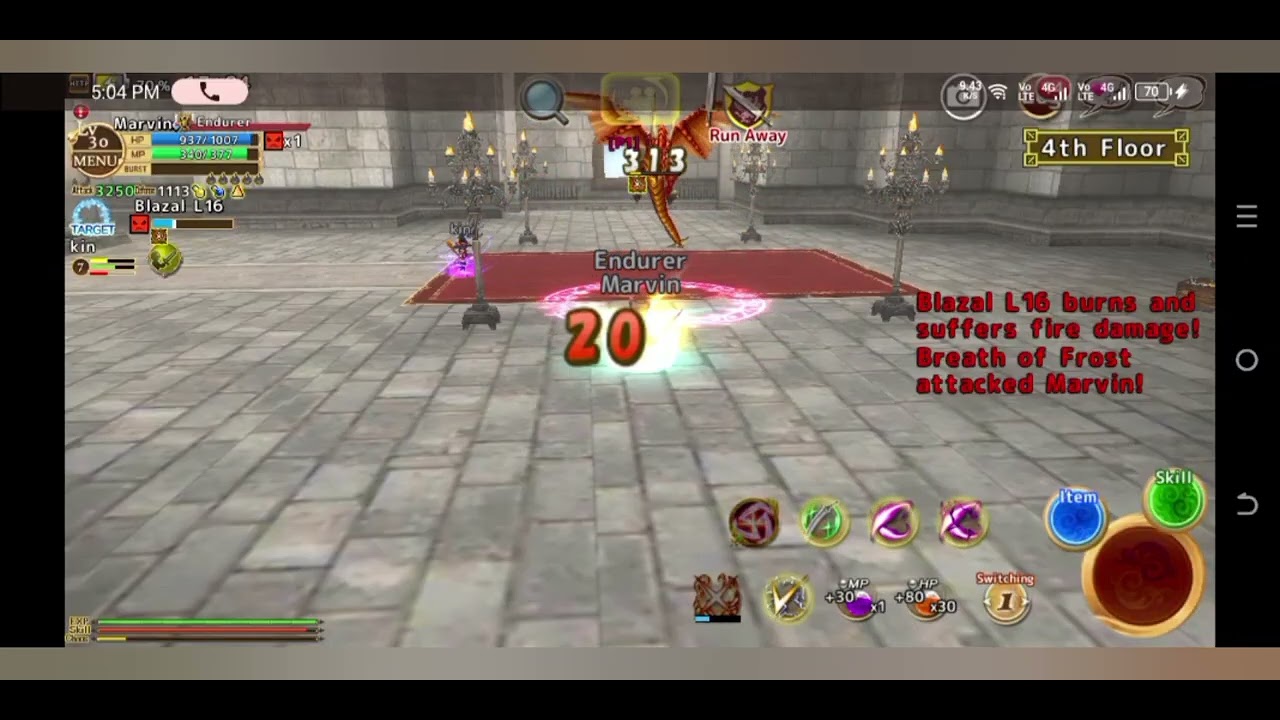 Elemental knights online: Dragon Dungeon in a lowest level with my Sister 