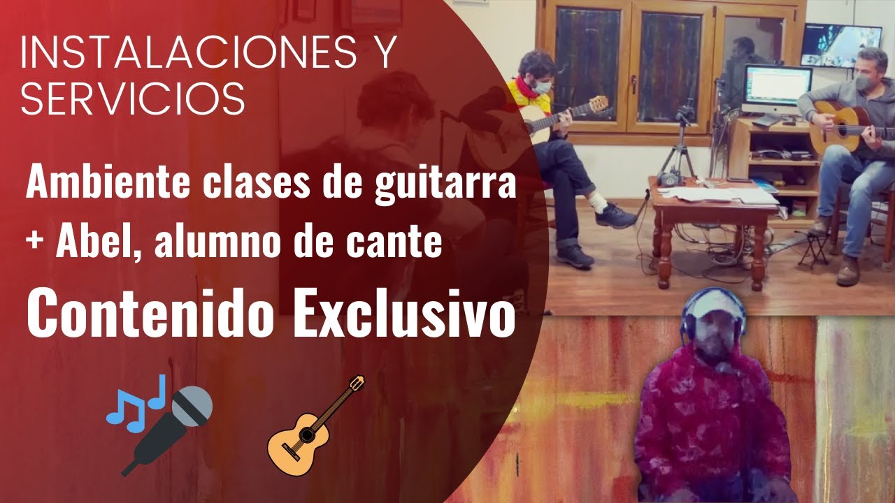 🔥 AMBIENTE de nuestras clases de guitarra + Abel, Alumno de CANTE