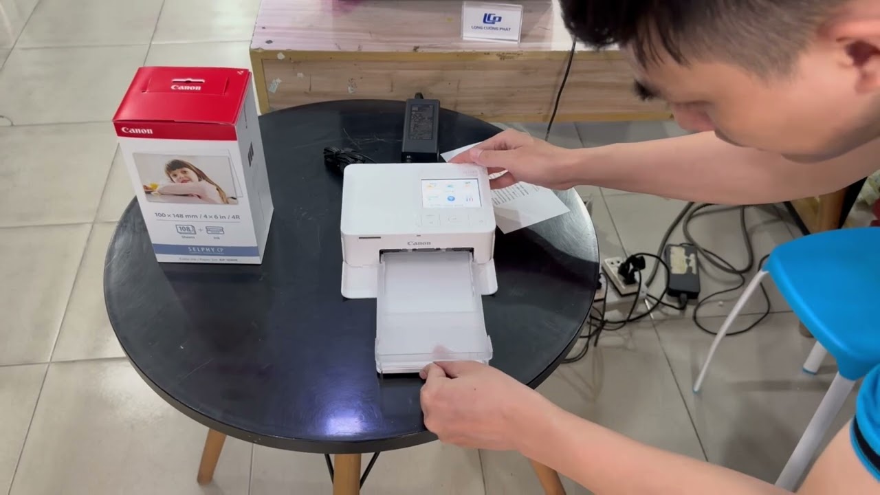 Giới thiệu & Hướng dẫn sử dụng máy in ảnh Canon Selphy CP1500