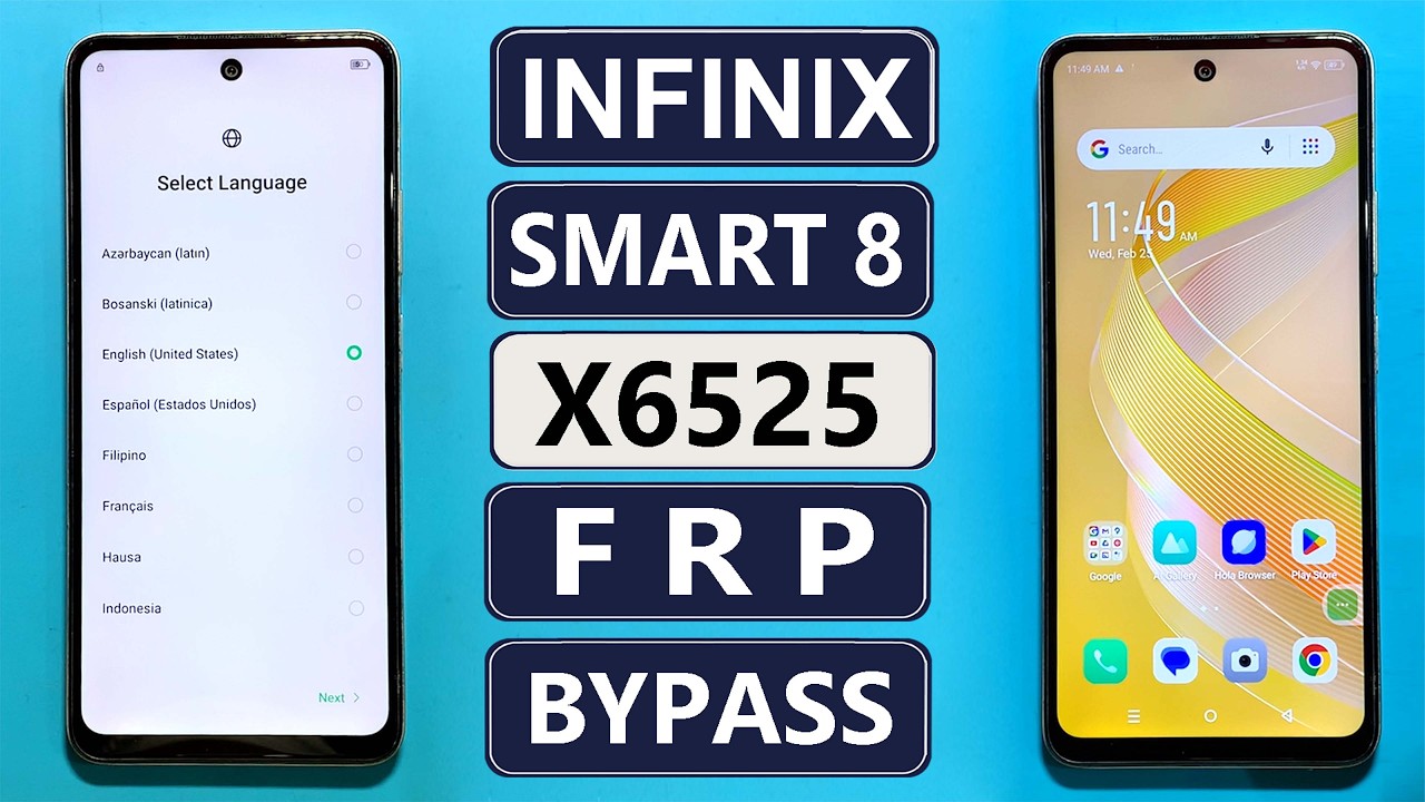 Infinix Smart 8 Google/Frp Bypass Android 13/14 | Setting Not Open | Palm Store Not Open Method 2026