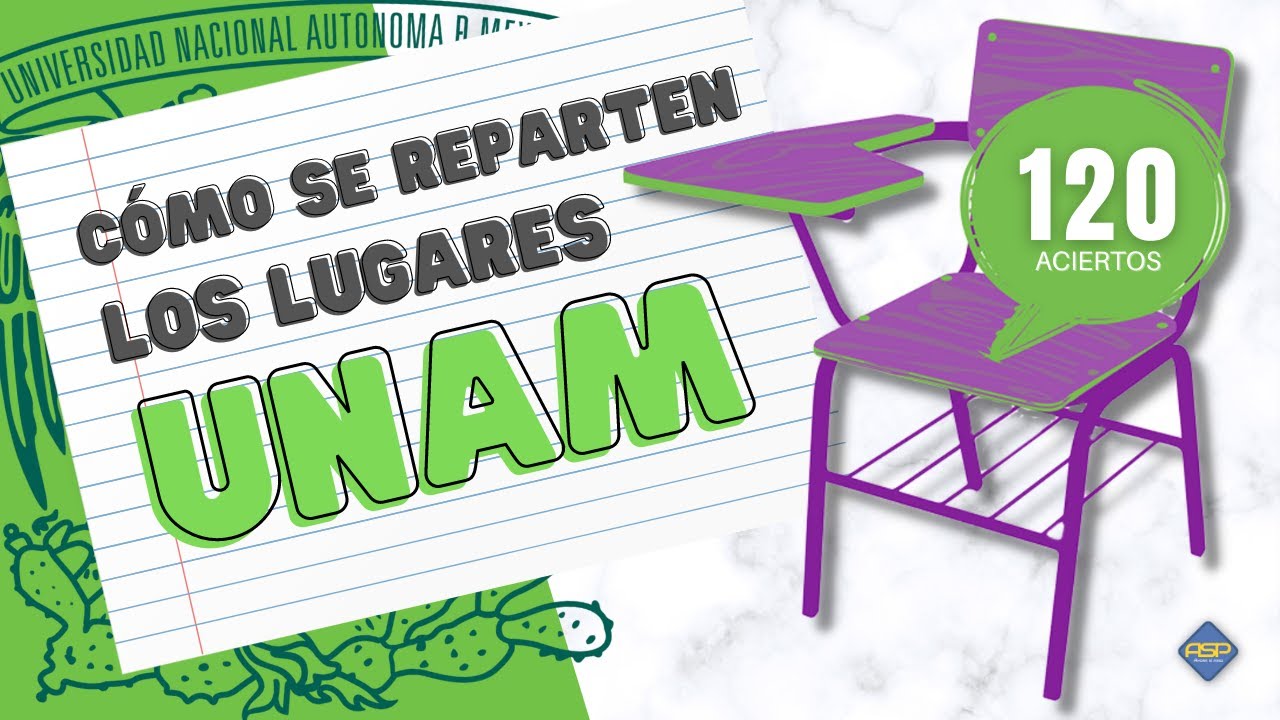 Cómo se reparten los lugares en la UNAM