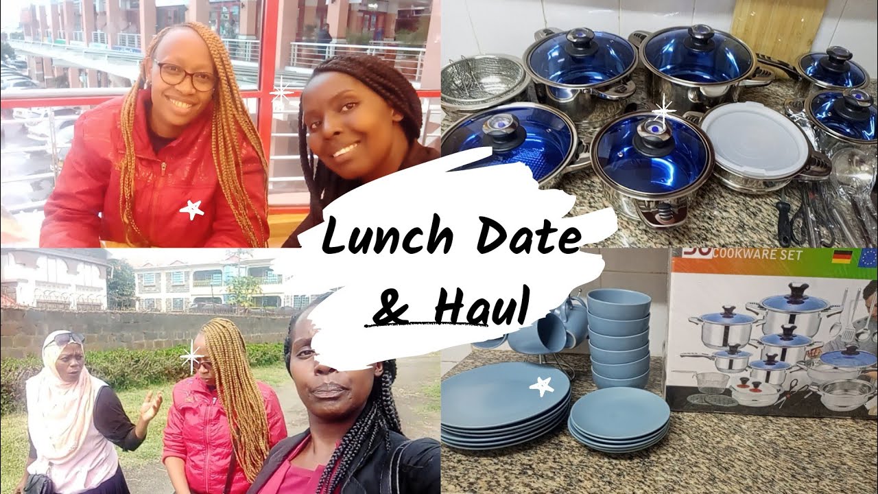 YouTubers Meet Up// Lunch Date//Kamukunji Kitchen Haul